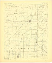 1893 Map of Fort Scott, KS — High-Res, 1910 Print #2 | Pastmaps